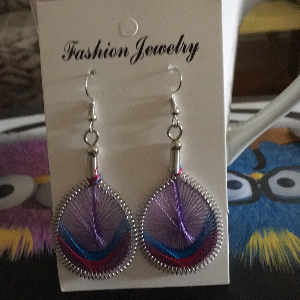 Multicolored earrings